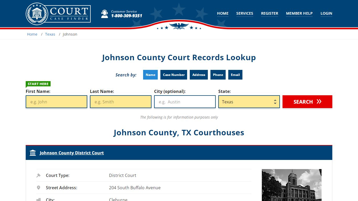 Johnson County Court Records | TX Case Lookup